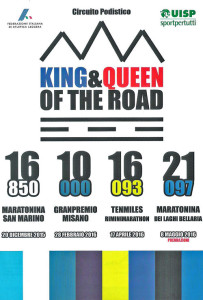 volantino king e queen of the road 2016