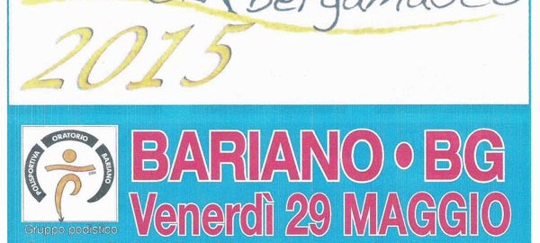 volantino quarta prova fosso bergamasco 2015 Bariano