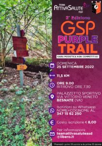 2^ Edizione Gsp Purple Trail