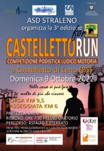 Castelletto run terza edizione