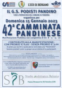 42^ CAMMINATA PANDINESE